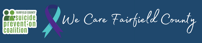 we care fairfield county, 988 logo